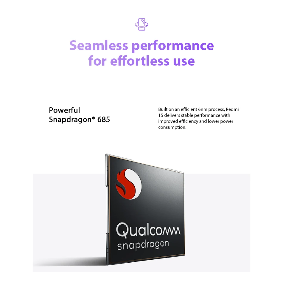 Xiaomi Redmi 15 with Snapdragon 685 for smooth performance